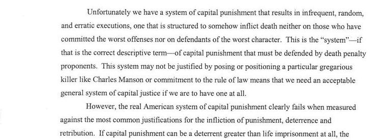 The Failures Of Capital Punishment 